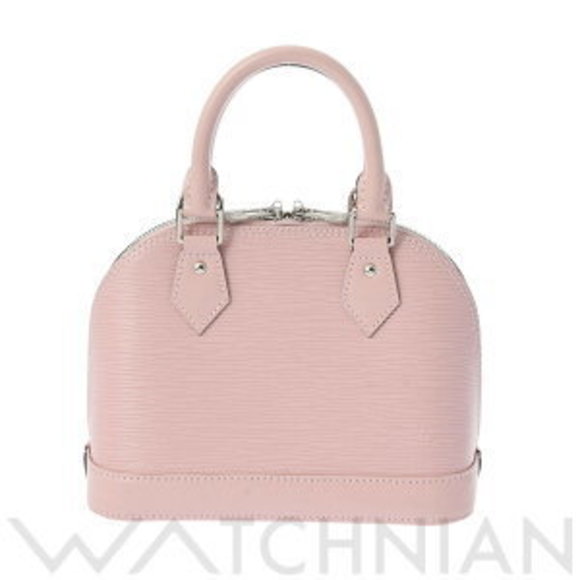 Louis Vuitton Epi Alma Rose Pink Ballerine Leather Handbag Bag - Picture 1 of 9